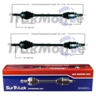 Surtrack Pair Set Of 2 Rear Cv Axle Shafts For Subaru Legacy Outback Awd. Fixed Price $76.99.