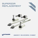 Autoacer -6P Front Inner Outer Track Rods & Lower Ball Joints For Land Rover LR4. Fixed Price $109.00.