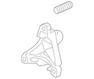 Genuine Mazda Cv Axle Shaft Carrier Bearing Bracket F2A4-25-740. Fixed Price $63.31.