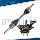 2PC Front Left Steering Knuckle Hub Cv Axle For 2009-2012 Escape Tribute Mariner. Fixed Price $135.23.