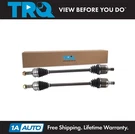 Trq Rear Cv Axle Shaft Assembly Set For 19-22 Honda Passport 16-22 Pilot. Fixed Price $159.95.