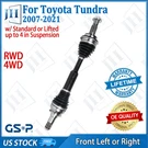 Oe Front Left Right Cv Axle Shaft For 2007-21 Toyota Tundra Sequoia 4WD Rwd. Fixed Price $198.19.