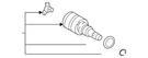 Genuine Gm Inner Joint Assembly 88972677. Fixed Price $25.23.