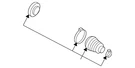 Genuine Volkswagen Inner Cv Joint Boot 5QN-498-201-D. Fixed Price $16.40.