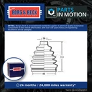 Cv Joint Boot BCB2350 Borg & Beck C.v. Driveshaft Gaiter 3B0498203A 4A0498203C. Fixed Price $23.50.