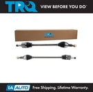 Trq Rear Cv Axle Shaft Assembly Set Driver & Passenger Side Fits Chevrolet Gmc. Fixed Price $134.95.