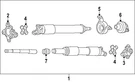 Genuine Ford Boot Kit JB3Z-4421-B. Fixed Price $19.89.