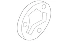 Genuine Volkswagen Trilobal Adapter 1K0-407-413. Fixed Price $8.50.