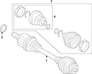 Genuine Mini Inner Cv Joint Boot 31-60-8-618-551. Fixed Price $73.63.