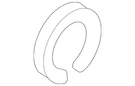 Genuine Volkswagen Axle Assembly Lock Ring 8N0-407-297. Fixed Price $20.17.