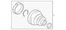 Genuine Bmw Inner Boot 31-60-5-A55-890. Fixed Price $72.49.