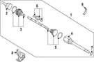 Genuine Nissan Bearing Support 39780-7LA0C. Fixed Price $220.53.