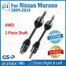 Oe Front Pair Cv Axle Shaft Set For 2009-2014 Nissan Murano V6 3.5L Awd Cyl. Fixed Price $177.04.
