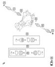 Genuine Mopar Outer Cv Joint 68313910AA. Fixed Price $266.19.