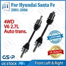Oe Front Pair Cv Axle Shaft Set For 01 02 03 04 05 06 Hyundai Santa Fe 4WD 2.7L. Fixed Price $168.89.