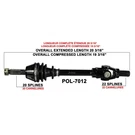Trakmotive Axle Compl POL-7012. Fixed Price $144.03.