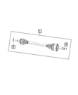 Genuine Mopar Halfshaft Washer 68269561AA. Fixed Price $8.57.