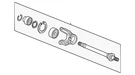Genuine Honda Intermediate Shaft 44500-T3V-000. Fixed Price $516.01.