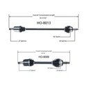 For 1992-1996 Honda Prelude Automatic Transmission Front Left & Right Cv Axles. Fixed Price $245.00.