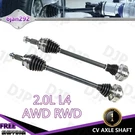 Rear Lh & Rh Set Cv Axle For 2014-2019 Cadillac Cts 2.0L L4 Awd Rwd. Fixed Price $323.57.