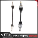Pair Of Front Cv Joint Axle Shafts Surtrack Set For Hyundai Elantra Tiburon Fwd. Fixed Price $215.85.