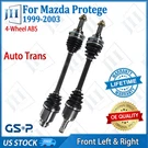 Oe Front Pair Left Right Cv Axle Shaft Set For 1999-2003 Mazda Protege L4 Auto. Fixed Price $193.69.