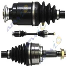 Cv Axle Assembly-joint Half Shaft Apw Inc. HO8355 Fits 11-12 Honda Cr-v. Fixed Price $99.27.