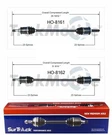 For Honda Element 2003-2008 4WD Pair Of Rear Cv Axle Shafts Surtrack Set. Fixed Price $191.99.