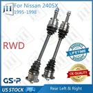 Oe Pair Rear Cv Axle Shaft Joint Assembly For 1995-1998 Nissan 240SX 2.4L L4 Rwd. Fixed Price $282.24.