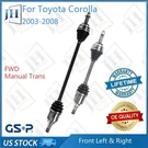 Oe Front Pair Cv Axle Shaft Assy For Toyota Corolla 1.8L L4 Fwd Manual Trans. Fixed Price $128.44.