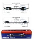 For Honda Accord Fwd Pair Of Front Cv Axle Shafts Surtrack Set Automat. Transm.. Fixed Price $184.99.
