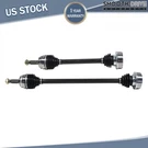 Gsp Pair Front Cv Axle Joint Shaft For 1985-1989 Volkswagen Scirocco 1.8L L4 Fwd. Fixed Price $187.66.