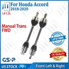 Oe Front Pair Left Right Cv Axle Shaft For 18-20 Honda Accord L4 1.5L Fwd Manual. Fixed Price $293.30.