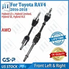 Oe Front Pair Left Right Cv Axle Shaft Set For 2016-18 Toyota RAV4 L4 2.5L Awd. Fixed Price $300.09.