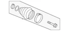 Genuine Audi Cv Joint Boot Kit 4N0-598-203. Fixed Price $71.67.