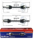 For Mazda Mpv Fwd 2000-2001 Pair Of Front Cv Axle Shafts Surtrack Set. Fixed Price $195.99.