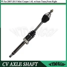 Front Right Rh Cv Axle Joint Assembly For Mini Cooper Automatic Trans 2007-2015. Fixed Price $163.99.