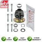 Cv Joint Boot Set Front Rear Febi Fits Vw Golf Caddy Scirocco Seat Inca Audi 80. Fixed Price $24.48.
