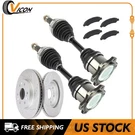 Front Cv Axle + Brake Pads & Rotors Fits Chevrolet Silverado 1500 5.3L 2005-06. Fixed Price $286.99.