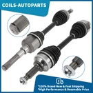 Pair Front Cv Axle Shaft Ford Escape Mazda Tribut Mercury Mariner 2.3L 3.0L. Fixed Price $108.49.