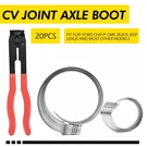 20X Axle Cv Joint Crimp Boot Clamp Ford Chevy Gmc Buick Jeep Lexus W/ Pliers. Fixed Price $23.74.