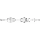 For Jaguar E-pace 2021 Front Right Cv Axle Shaft Gap. Fixed Price $202.41.