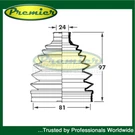 Premier Front Outer Cv Joint Boot Set Fits Subaru Legacy Forester Mazda 626. Fixed Price $52.71.