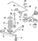 Genuine Mercedes-benz Bearing Support 126-330-13-43. Fixed Price $440.80.