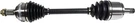 Gsp NCV36558 Axle Shaft Assembly - Right Front (passenger Side). Fixed Price $65.24.