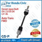 Oe Front Left Cv Axle Joint Shaft For 2012 Honda Civic 1.8L Ex-l Lx Dx Auto Fwd. Fixed Price $119.88.