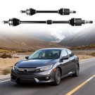 2CS Front Cv Axle Joints Left Right Shaft Assembly Set For Honda Civic 2016-2021. Fixed Price $132.91.