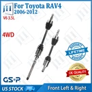 Oe Front Pair Left Right Cv Axle Shaft Set For 2006-2012 Toyota RAV4 V6 3.5L 4WD. Fixed Price $265.89.