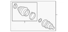 Genuine Volkswagen Outer Joint Assembly 3QF-498-099-A. Fixed Price $207.89.