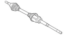 Genuine Ford Axle Assembly F2GZ-3B436-AE. Fixed Price $314.69.